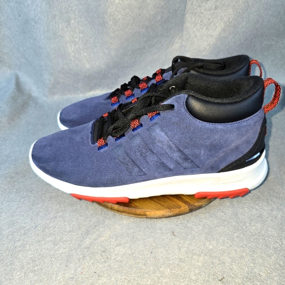 adidas Other - Men's Adidas Cloud Foam sued racer Blue and Black Sneakersmens size 10.5 Sweet